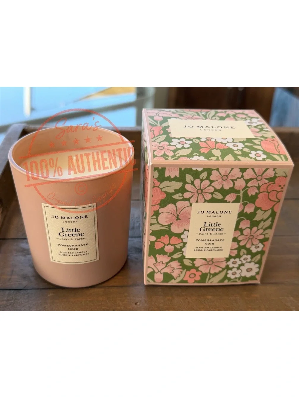 Jo Malone London Little Greene Pomegranate Noir Scented Candle 7oz/200g NIB